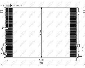 AIR COOLER. AUDI NRF 350059
