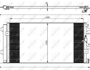 AIR COOLER. AUDI NRF 350060