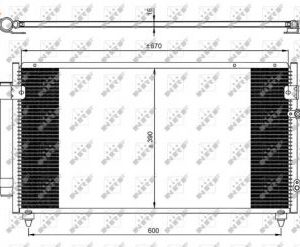 AIR COOLER. LEXUS NRF 350072