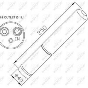 AIR DRYER. CITROEN NRF 33295