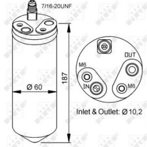 AIR DRYER. FIAT NRF 33152