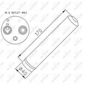 AIR DRYER. HONDA NRF 33285