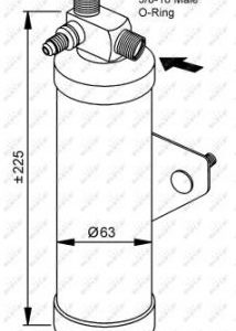 AIR DRYER. LAND ROVER NRF 33161