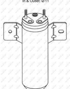 AIR DRYER. LAND ROVER NRF 33162