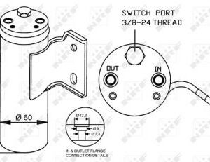 AIR DRYER. MAZDA NRF 33179