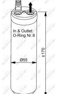 AIR DRYER. OPEL NRF 33206