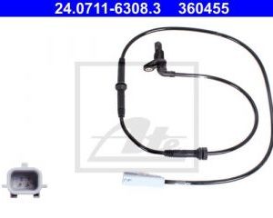 ABS sensor ATE 24.0711-6308.3