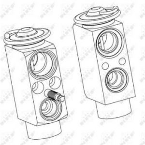 CLIMATE EXPANSION VALVE. BMW NRF 38405