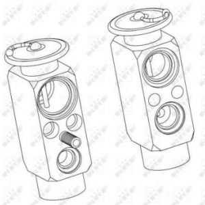 CLIMATE EXPANSION VALVE. MERCEDES NRF 38398