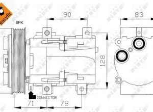 AIR COMPRESSOR. FORD NRF 32085