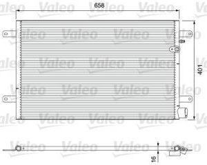 VALEO CONDENSER 814004