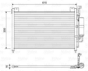 VALEO CONDENSER 814038