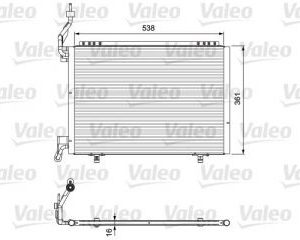 VALEO CONDENSER 814074
