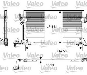 VALEO CONDENSER 817230