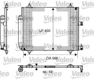 VALEO CONDENSER 817579
