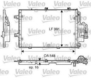 VALEO CONDENSER 817609