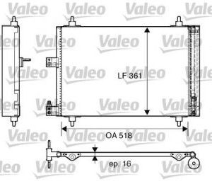 VALEO CONDENSER 817667