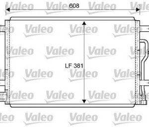 VALEO CONDENSER 818190