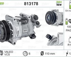 AIR CONDITIONING COMPRESSOR P308 12- VALEO 813178