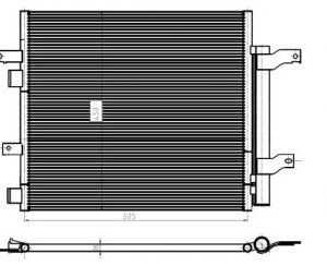 AIR CONDITIONING COOLER NRF 350388